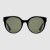 Gucci round frame acetate sunglasses 461696 with web
