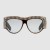 Gucci Cat eye acetate sunglasses with stars 470467-2320