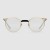 Gucci Round-frame metal glasses 494332-8880