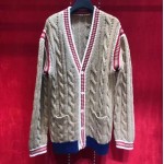 Gucci Cable knit wool cardigan 522472