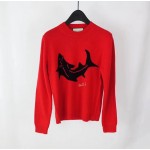 Gucci Wool sweater with shark 523042