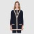 Gucci Embroidered oversize knitted cardigan 467691 X5T03