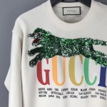 Gucci Oversize sweatshirt with Gucci Cities and tiger 469250