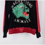 Gucci "Magnetismo Animale" chenille sweatshirt 523062