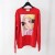 Gucci Manga print cotton sweatshirt red 539088