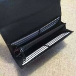 Gucci Signature continental wallet in Black 410100